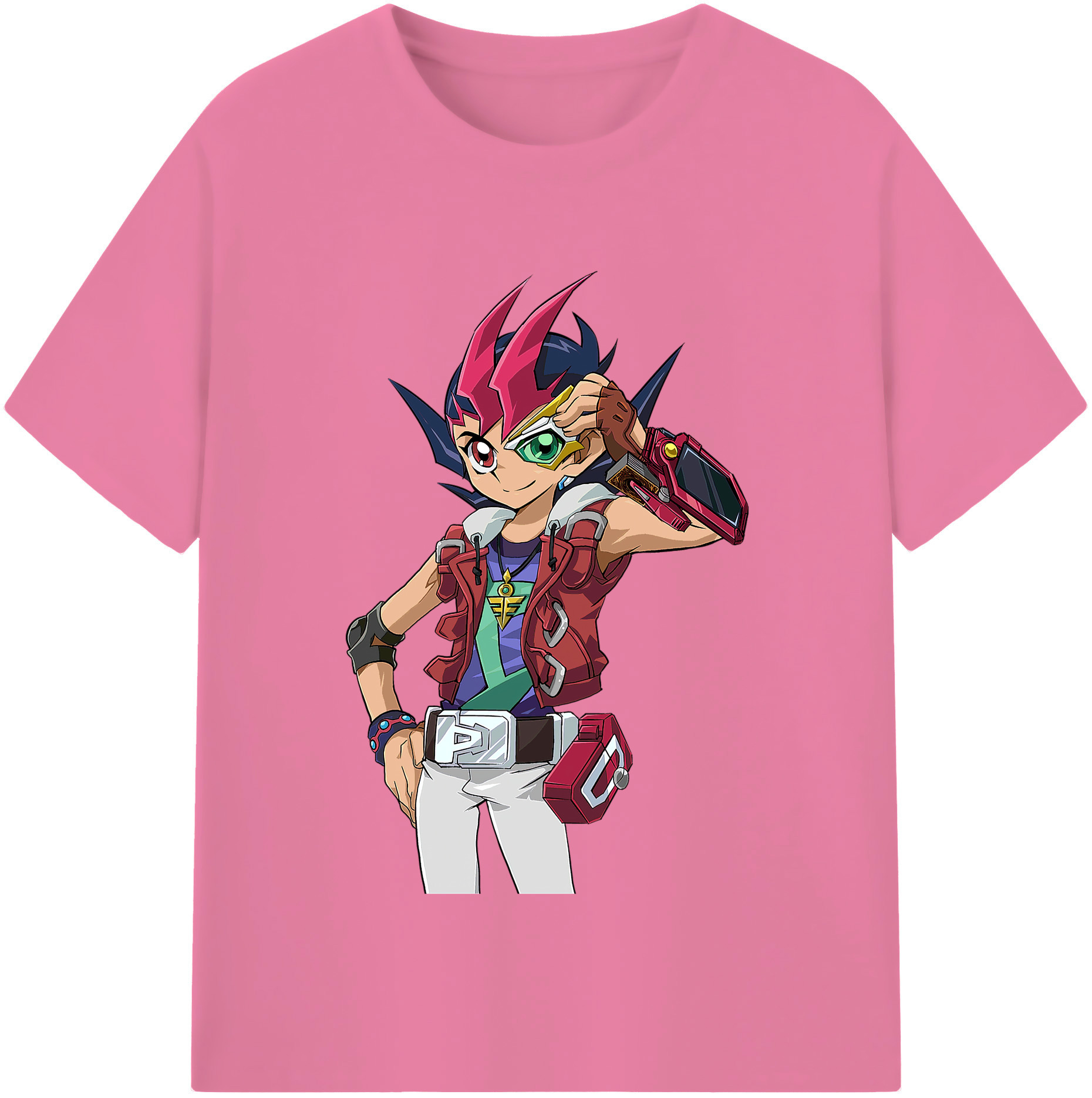 （画像用） 遊☆戯☆王 Yu-Gi-Oh! 綿100％半袖Tシャツ（フロントプリント）